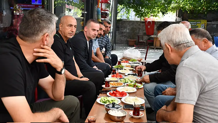 MAGİNDER Başkanı Karademir Ankara Esnafıyla Kahvaltıda Buluştu