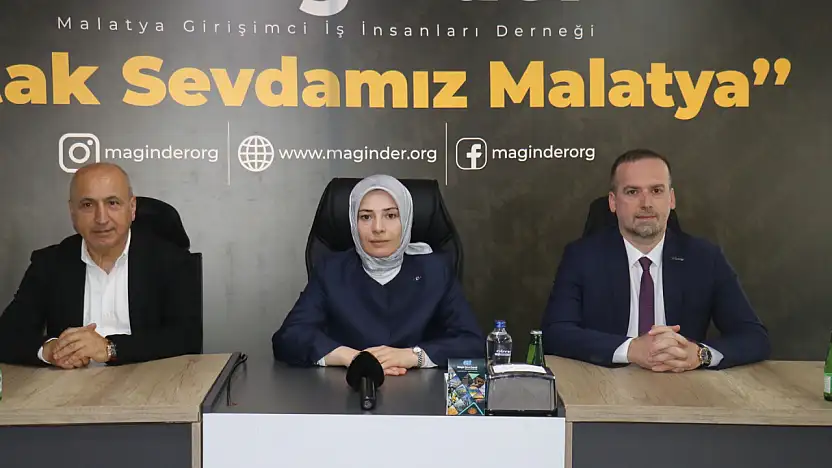 MAGİNDER Başkanı Karademir Kaymakam Baytak Artık Bir Malatyalı