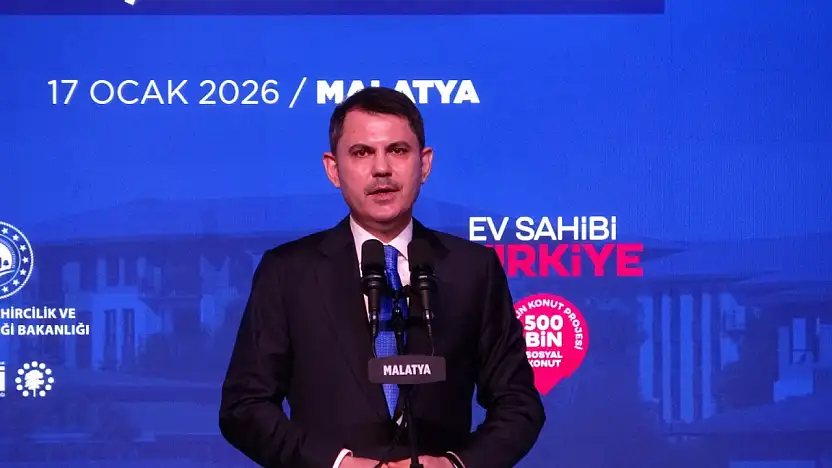 Malatya'da 9 Bin 659 Sosyal Konut İçin Kura Çekildi!