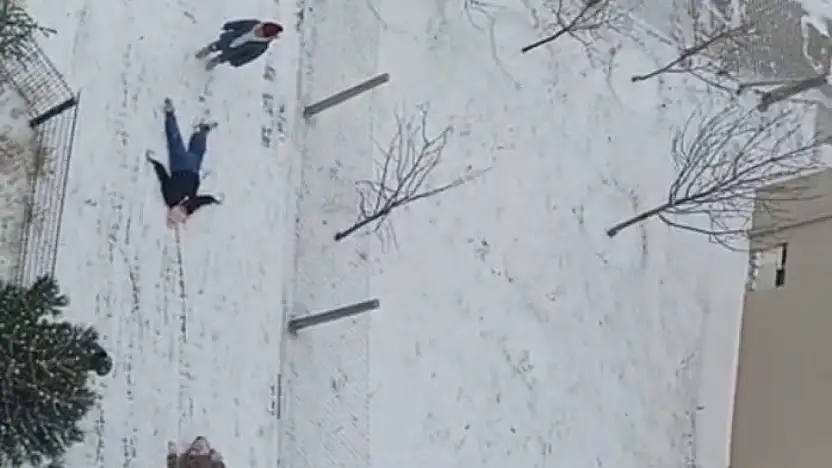 Malatya'da kar tatili çocukları sevindirdi