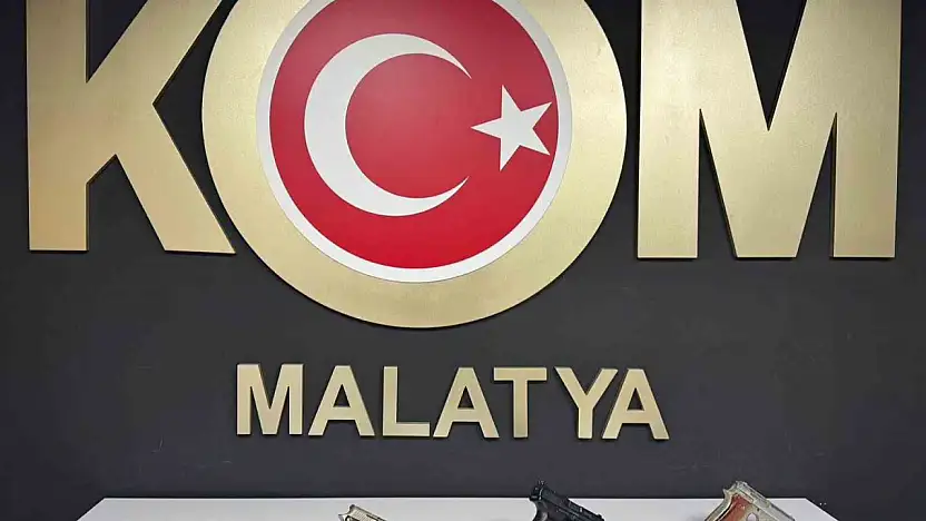 Malatya'da ruhsatsız silah operasyonu