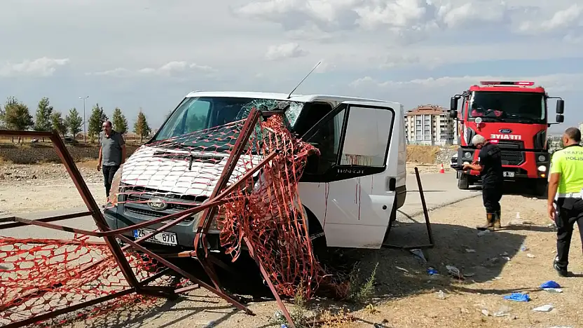 Malatya'da transit kazası 1 ağır yaralı