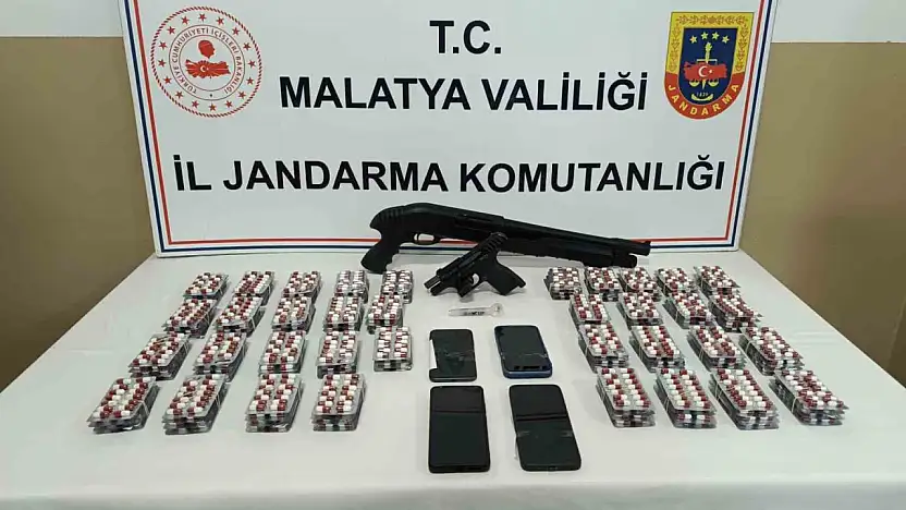 Malatya'da uyuşturucu operasyonu: 4 gözaltı