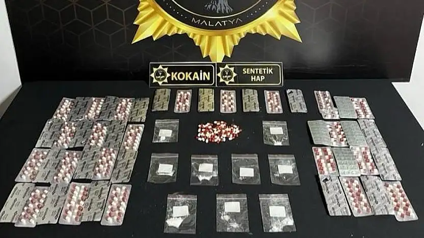 Malatya'da uyuşturucu operasyonu: 3 tutuklama