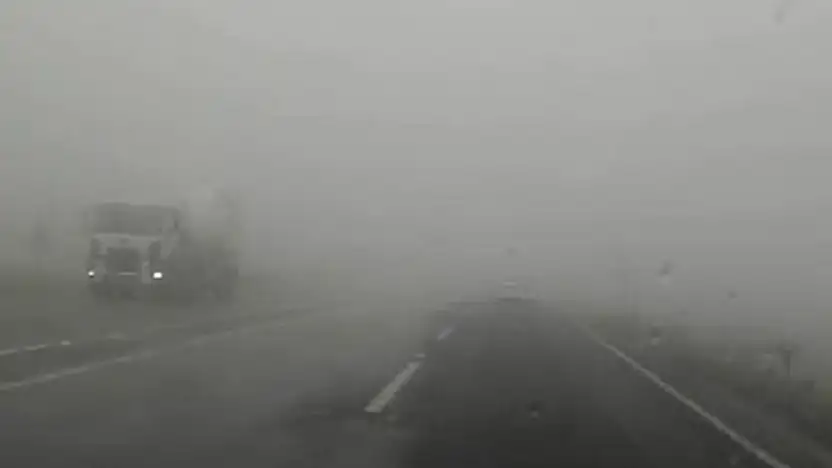 Malatya'da yoğun sis ulaşımı olumsuz etkiledi