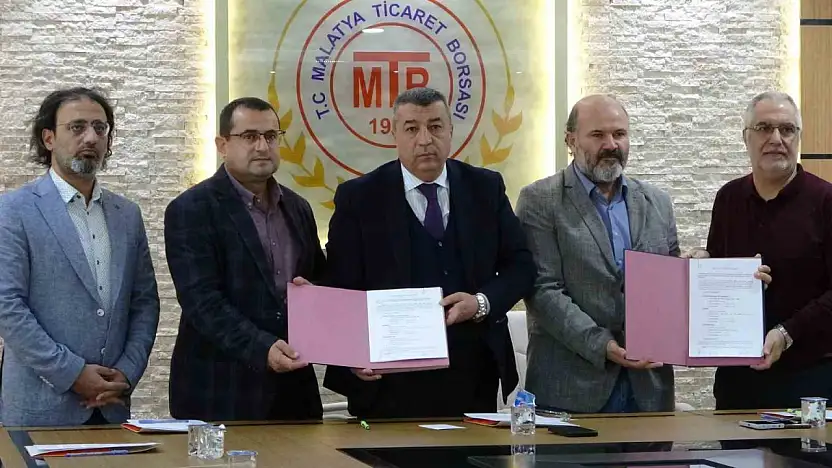Malatya'da zirai donun etkileri için Üniversite ve Borsa arasında iş birliği protokolü imzaladı