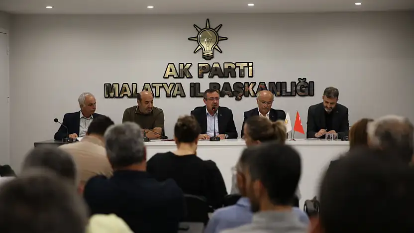 Malatya'nın Geleceği Masada AK Parti Teşkilatı Toplandı