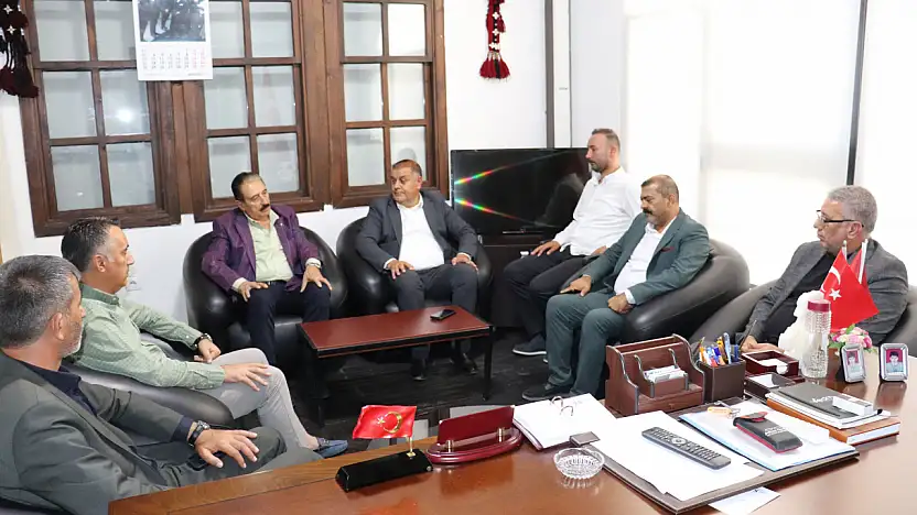 MHP İl Başkanı Gökhan Gök'ten Şevket Keskin'e Ziyaret
