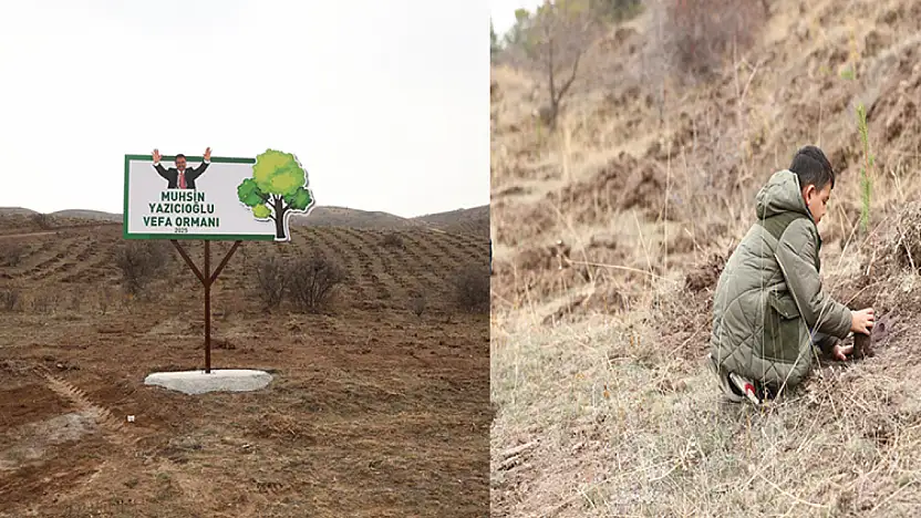 Muhsin Yazıcıoğlu'nun Adı Yeni Ormanda Yaşayacak