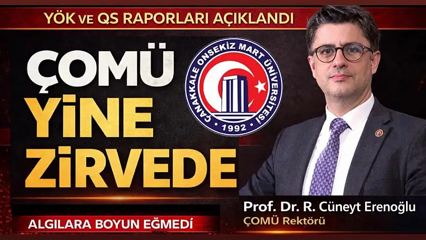 Rektör Erenoğlu Liderliğinde ÇOMÜ'den Çifte Başarı