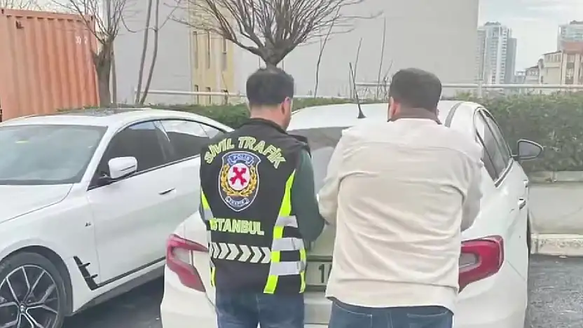 Trafikte Dehşet Saçan Sürücüye  Gereği Yapıldı