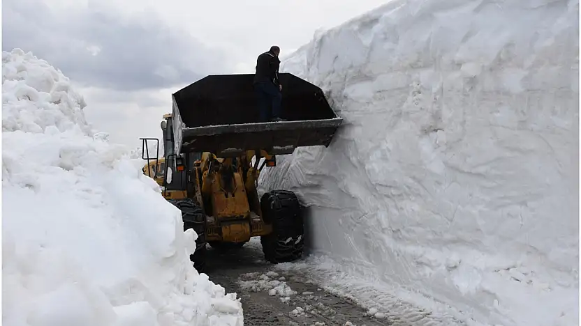 Türkiye'nin en yüksek kar kalınlığı olan noktalar belirlendi