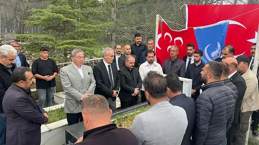 Ülkücü Şehit Cengiz Baktemur Kabri Başında Anıldı