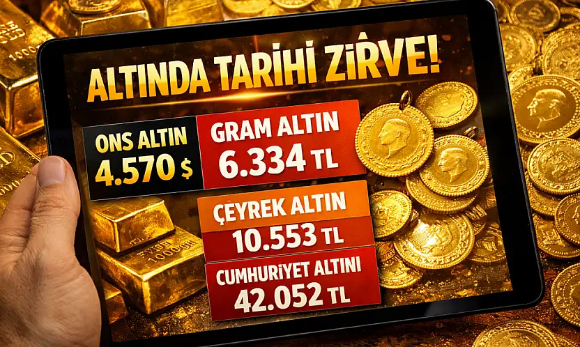 Altın Fiyatları Kontrolsüz Yükseliyor