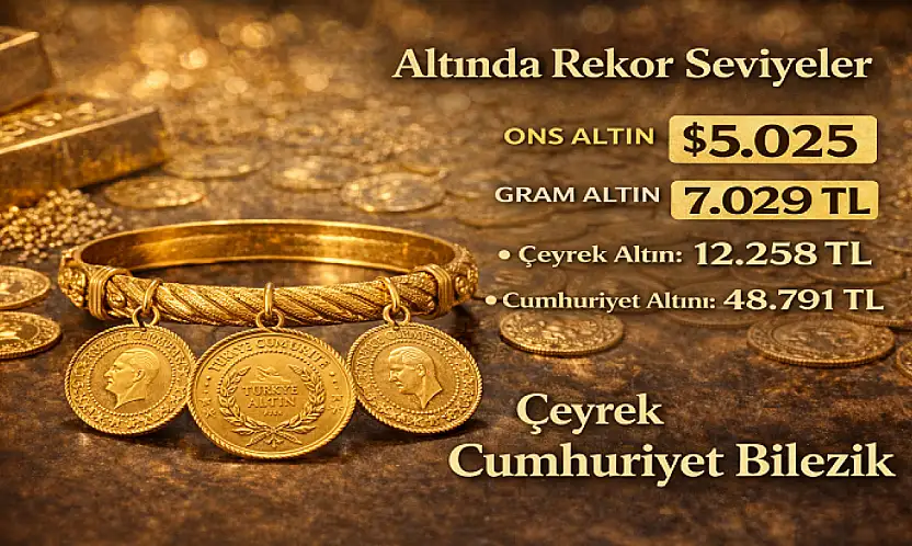 Altın haftaya yükselişle başladı