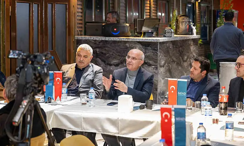 Başkan Er, MİAD yönetimi ve üyeleriyle bir araya geldi