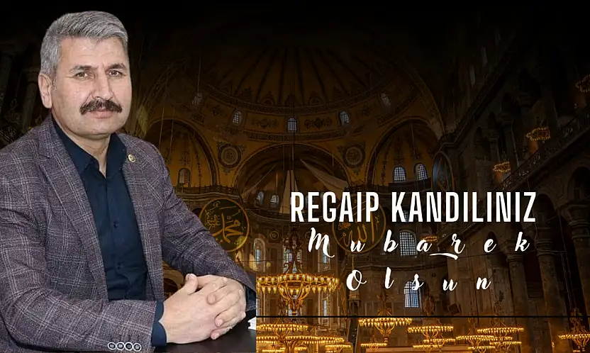 Başkan Hüseyin Söylemez'den Regaip Kandili Mesajı