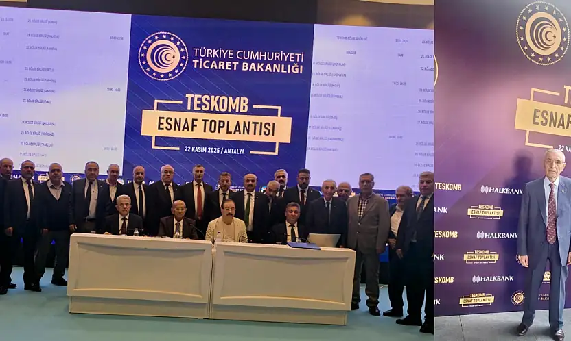 ESKKK Başkanı Evren, TESKOMB Esnaf Toplantısına Katıldı