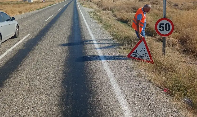 Karayollarında 32 bin 845 levha kaldırıldı