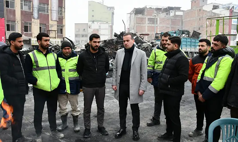 MAGİNDER Başkanı Karademir Yangın Bölgesinde