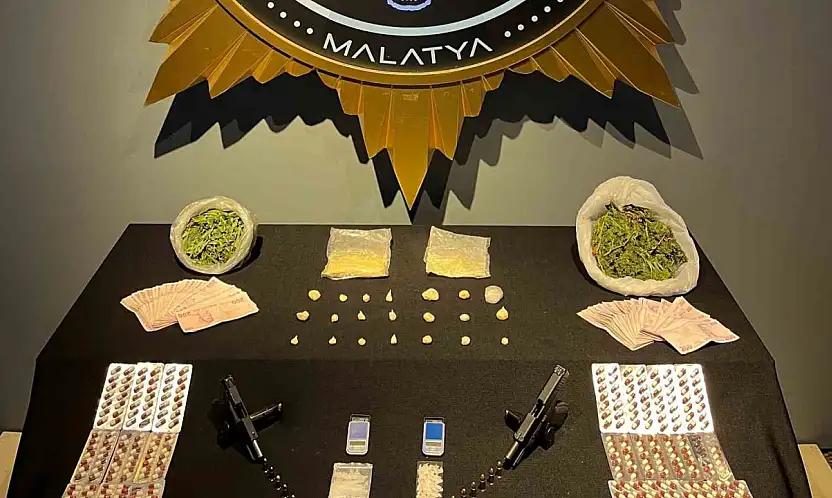 Malatya'da 'torbacı' operasyonlarında 47 tutuklama