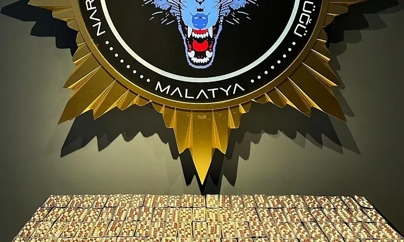 Malatya'da 3 bin 644 sentetik ecza ele geçirildi: 3 tutuklama