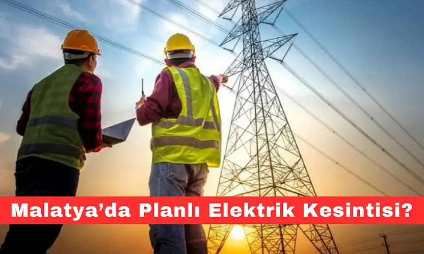 Malatya'da Elektrik Kesintisi