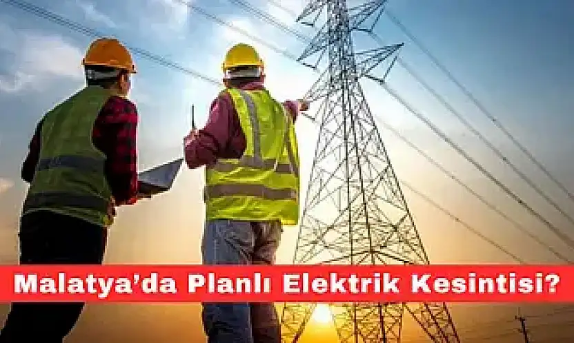 Malatya'da Elektrik Kesintisi