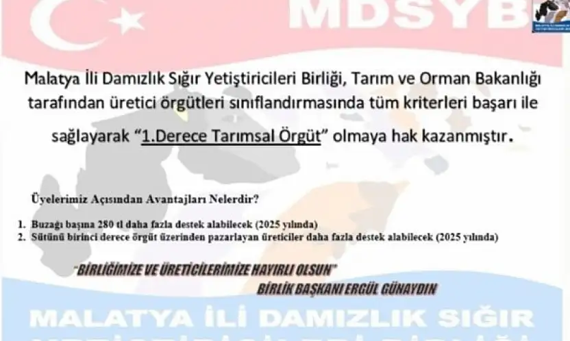 Malatya'da hayvan yetiştiricilerinin avantajı arttı