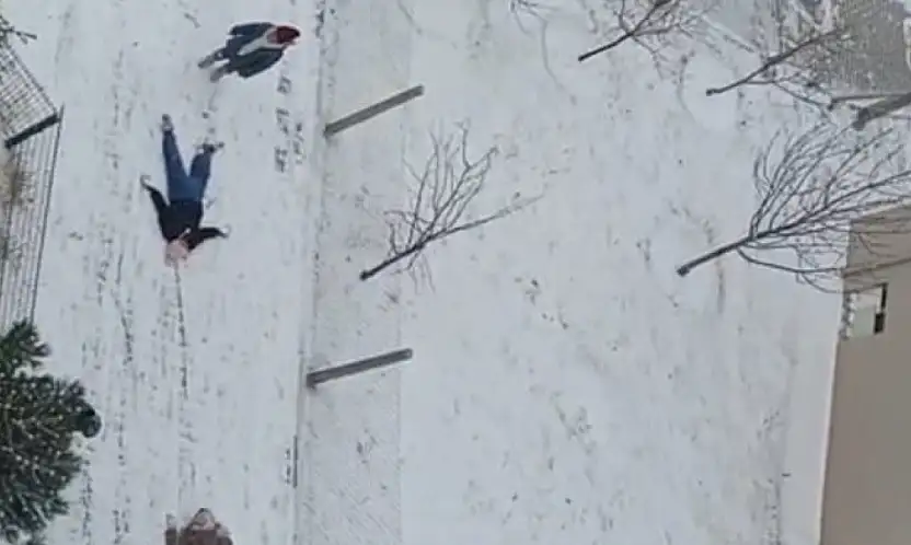 Malatya'da kar tatili çocukları sevindirdi