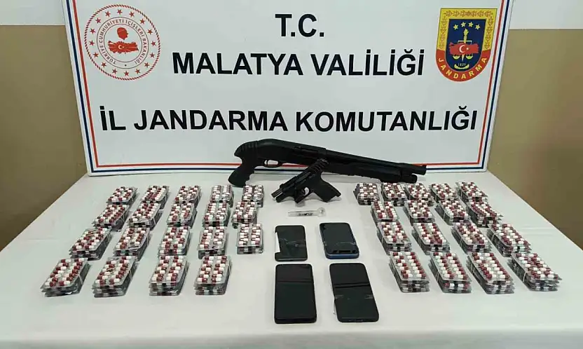 Malatya'da uyuşturucu operasyonu: 4 gözaltı