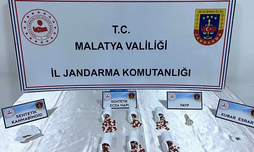 Malatya'da uyuşturucu operasyonu: 2 gözaltı