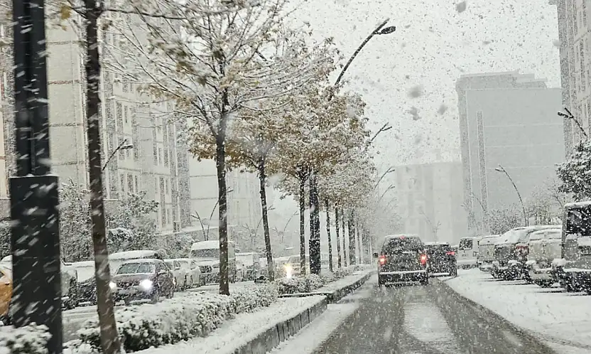 Meteoroloji'den 4 İl İçin Sarı Kod: Yoğun Kar Geliyor