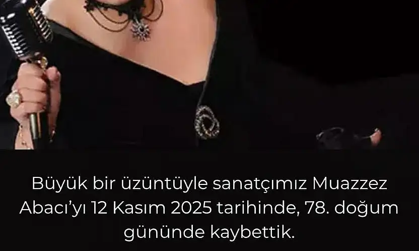 Muazzez Abacı hayatını kaybetti