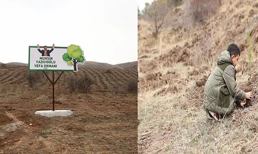 Muhsin Yazıcıoğlu'nun Adı Yeni Ormanda Yaşayacak