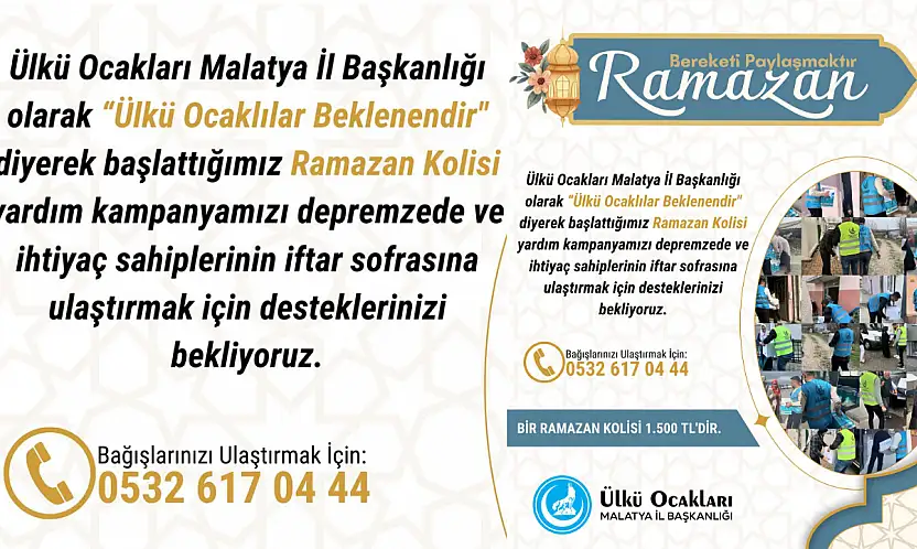 Ramazan Bereketi Paylaşmakla Artıyor