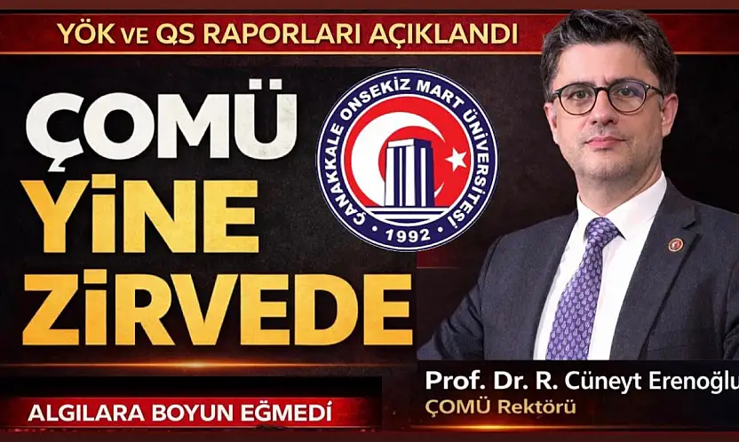 Rektör Erenoğlu Liderliğinde ÇOMÜ'den Çifte Başarı