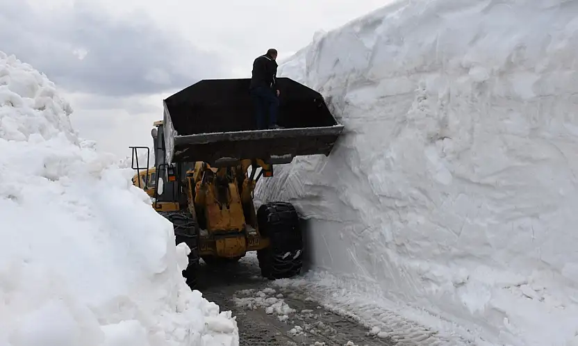 Türkiye'nin en yüksek kar kalınlığı olan noktalar belirlendi