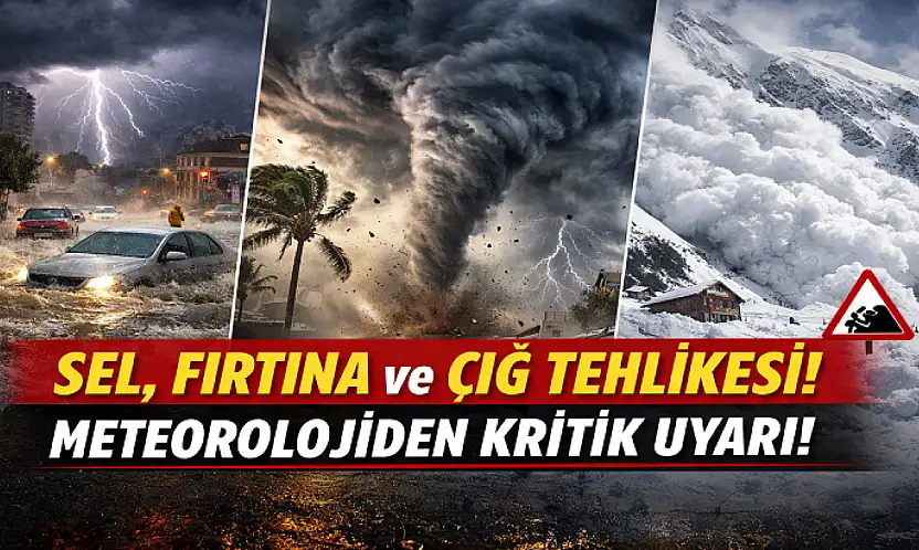 Türkiye'ye Şiddetli Yağış ve Fırtına Giriş Yapıyor