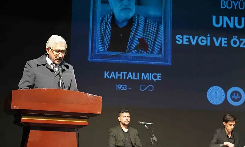 Usta Sanatçı Kahtalı Mıçe şarkılarıyla anıldı