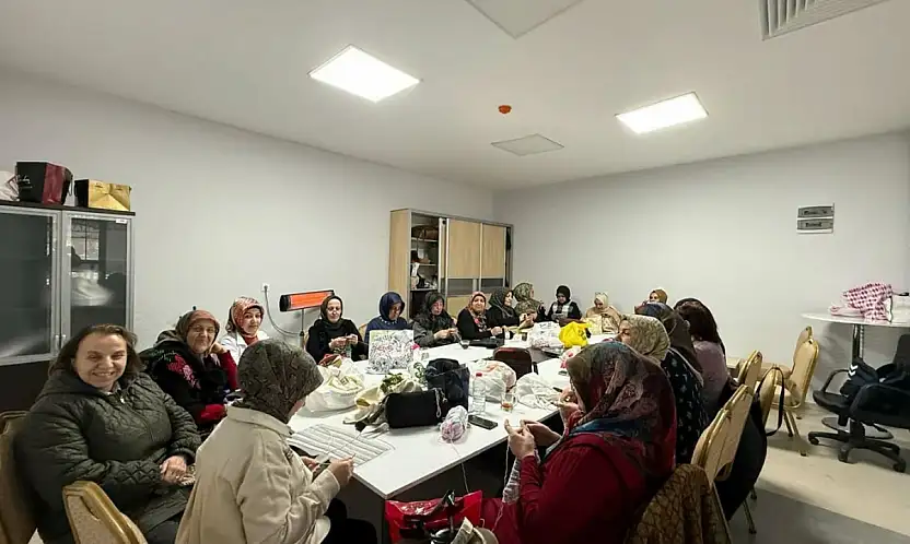 Yeşilyurt Belediyesi 'El Sanatları Kursları' kış günlerinin vazgeçilmezi oldu